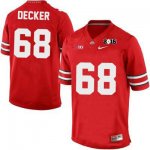 Men's NCAA Ohio State Buckeyes Taylor Decker #68 College Stitched Authentic Nike Red Football Jersey CW20U14QQ